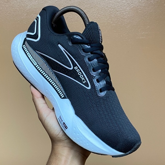 Brooks Glycerin GTS 21 Men’s Running Sneakers “Black White” Size 10 Wide main image 4
